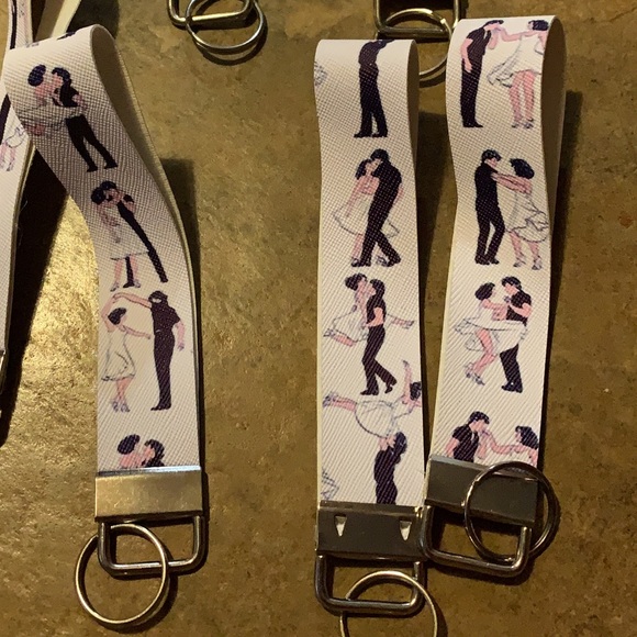 Dirty dancing faux leather keyfob - Picture 1 of 1